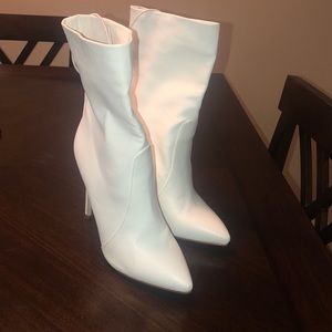 White boots
